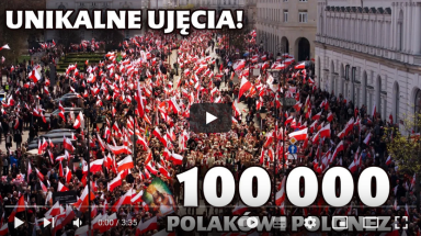 Udział wzięło sto tysięcy uczestników. Takie są oficjalne dane, które podają organizatorzy Wielkiego Marszu w Warszawie, z okazji tysięcznej rocznicy koronacji Bolesława Chrobrego. Nie da się zaprzecz